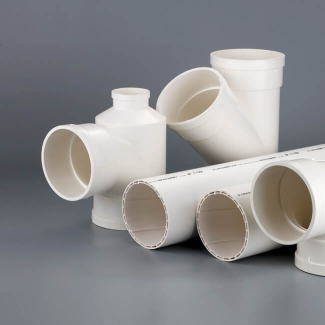 蘭塔管道、產(chǎn)品中心、PVC-U中空螺旋消音管材